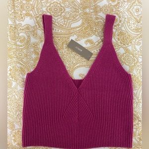 J. Crew cashmere sweater tank